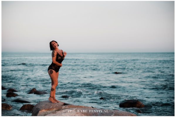 Amy Panucci of The Babe Festival in Hartford Connecticut Boudoir and Photography shares a fun Beach Boudoir Birthday Celebration photo shoot!